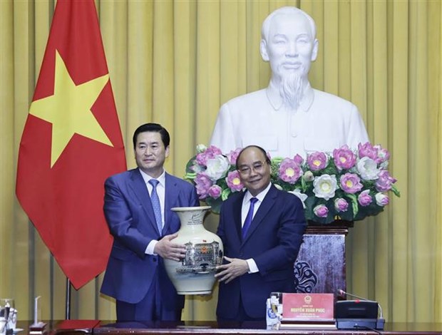 Presidente exhorta a aumentar inversion de Corea del Sur en Vietnam hinh anh 1