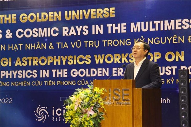 Celebran en Vietnam dos seminarios cientificos internacionales sobre astrofisica hinh anh 1