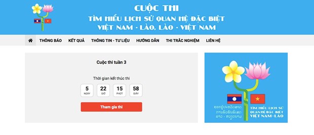 Decenas de miles personas asisten al concurso sobre relaciones entre Vietnam y Laos hinh anh 1