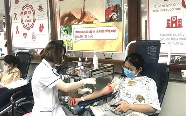 Regresa mayor festival de donacion de sangre en Vietnam hinh anh 1
