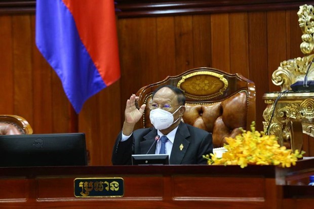 Asamblea Nacional de Camboya aprueba proyecto de Constitucion hinh anh 1
