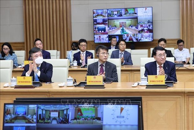 Premier de Vietnam preside dialogo con empresarios sudcoreanos hinh anh 2