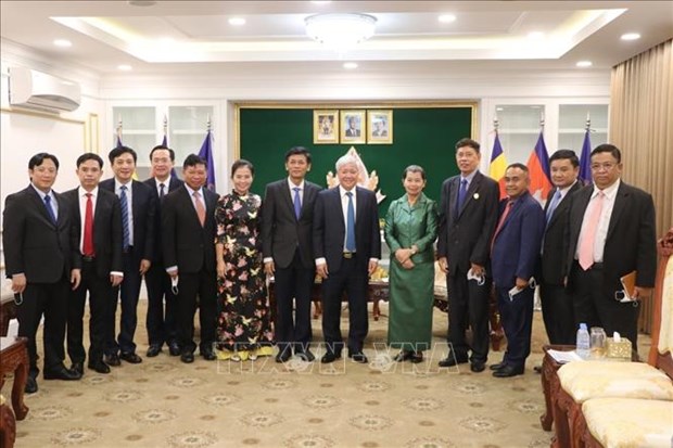 Reitera Vietnam gran importancia concedida a lazos con Camboya hinh anh 1