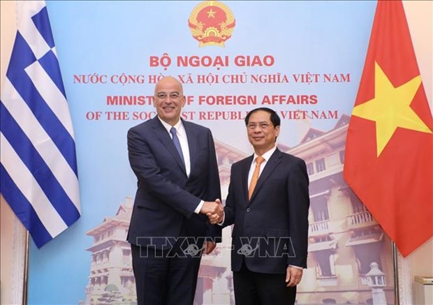 Vietnam y Grecia debaten medidas para fomentar cooperacion bilateral hinh anh 1