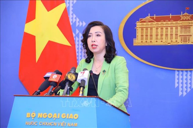 Vietnam llama a las partes a abstenerse y no escalar la situacion en Taiwan hinh anh 1