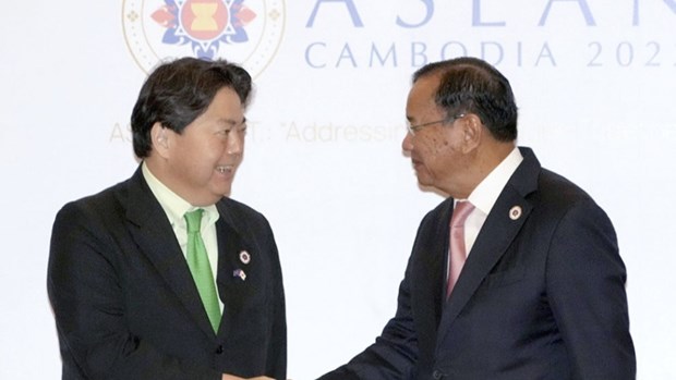 Japon y Camboya acuerdan fortalecer cooperacion en seguridad hinh anh 1
