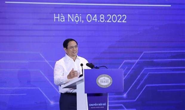 Primer ministro vietnamita reitera importancia de transformacion digital en sector bancario hinh anh 1