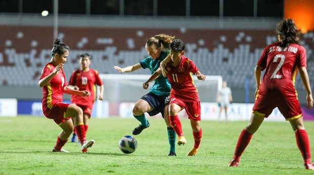 La selección vietnamita gana la segunda posición en el campeonato regional de fútbol femenino hinh anh 2