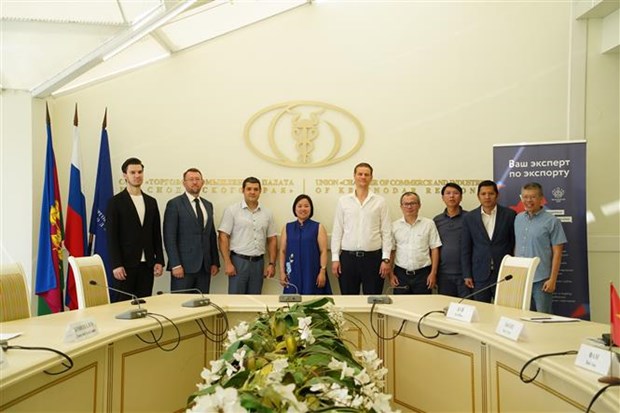 Empresas vietnamitas fortalecen cooperacion con provincia rusa de Krasnodar hinh anh 1