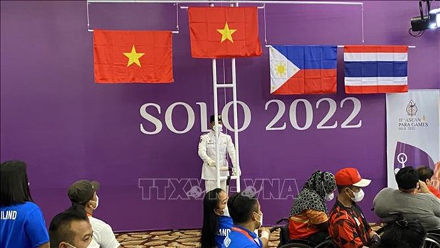 ASEAN Para Games: Vietnam se ubica en tercer lugar del medallero con 65 oros hinh anh 1