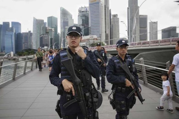 Singapur refuerza seguridad en el Dia Nacional hinh anh 1