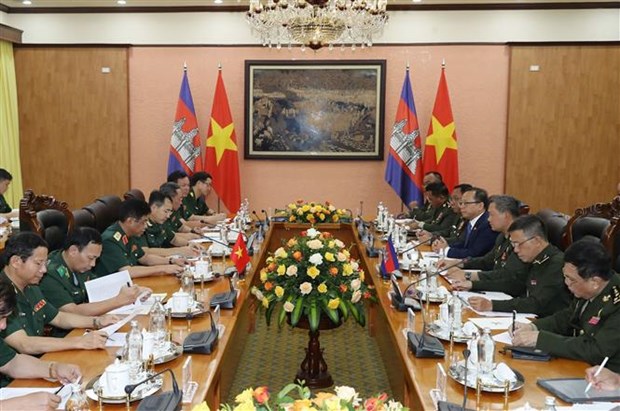Delegacion del Ejercito Real de Camboya realiza visita oficial a Vietnam hinh anh 3