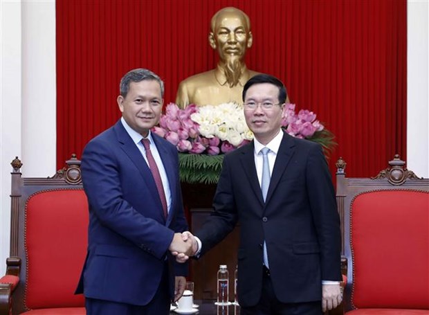 Vietnam y Camboya mantienen solidaridad y apoyo mutuo hinh anh 1