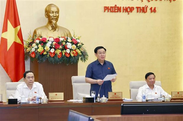 Comite Permanente de la Asamblea Nacional de Vietnam concluye su 14 reunion hinh anh 1
