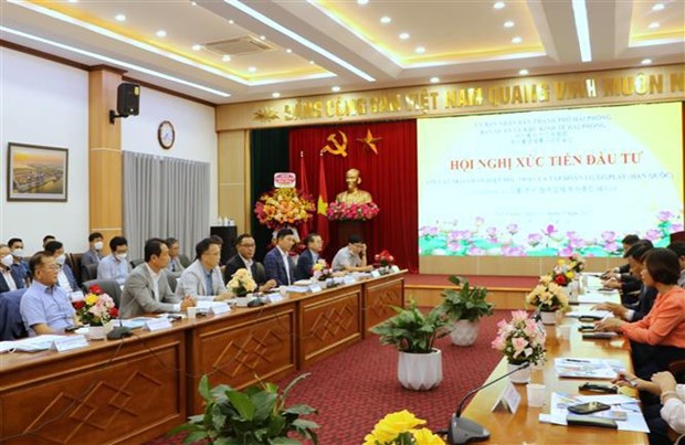 Hai Phong presenta oportunidades de inversion para empresas surcoreanas hinh anh 1