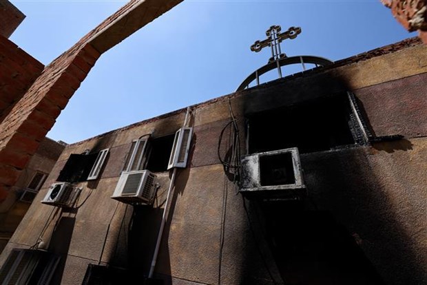 Vietnam envia condolencias a Egipto por incendio de iglesia hinh anh 1
