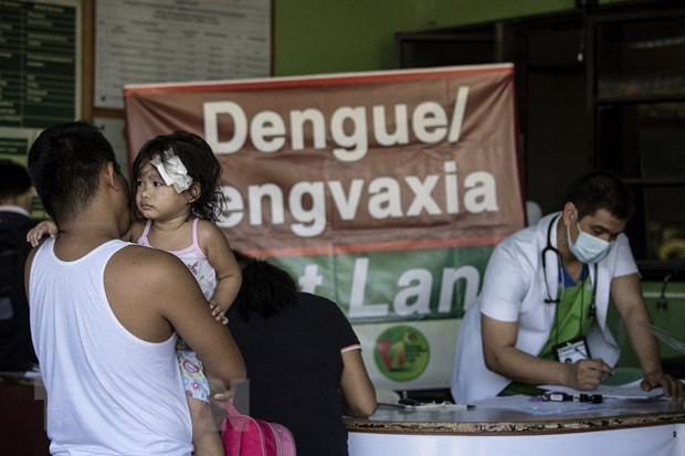 Casos de dengue en Filipinas se disparan en siete meses hinh anh 1