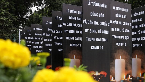 Organizan requiem en homenaje a fallecidos por la COVID-19 en Vietnam hinh anh 2