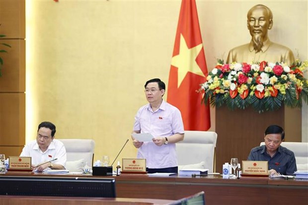Comite Permanente de Asamblea Nacional de Vietnam concluye sesion de elaboracion de leyes hinh anh 1