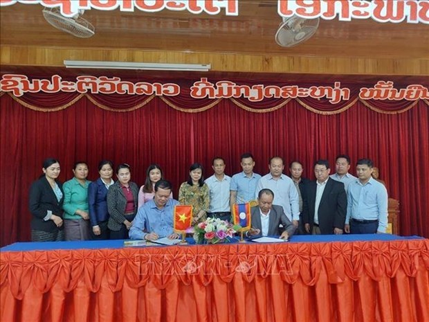 Provincia centrovietnamita de Thanh Hoa ayuda a Laos con formacion de recursos humanos hinh anh 1