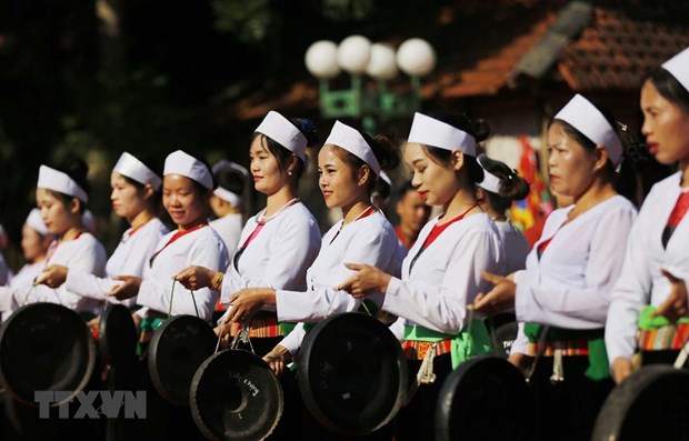 La oracion por la paz de los pobladores de la etnia minoritaria Tay en Vietnam hinh anh 1