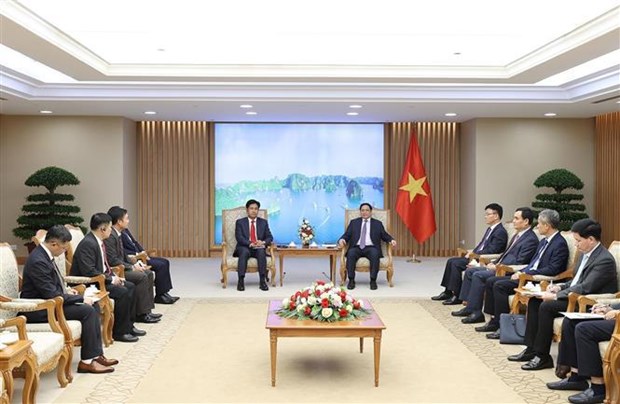 Premier vietnamita recibe a ministro de Justicia de Laos hinh anh 2