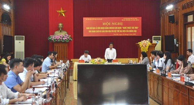 Provincia vietnamita lista para recibir certificado de UNESCO para danza Xoe de la etnia Thai hinh anh 2