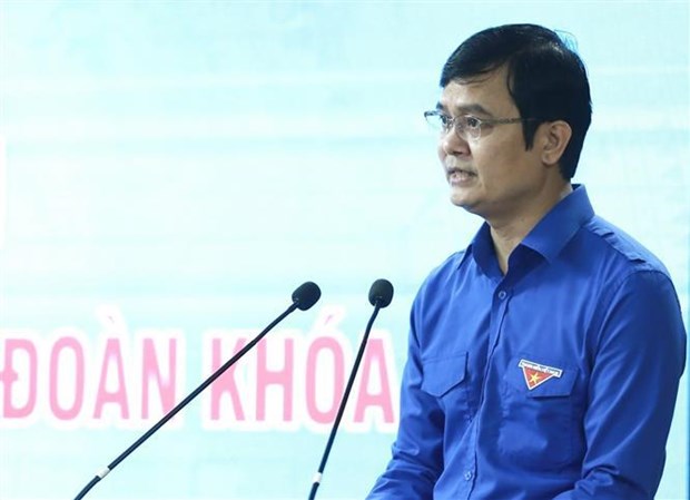 Bui Quang Huy elegido primer secretario del Comite Central de UJCHCM hinh anh 2