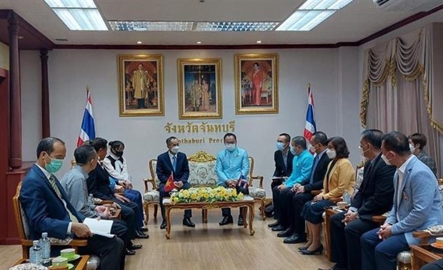 Agilizan lazos entre provincias de Tailandia y Vietnam hinh anh 1