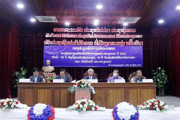 Efectuan seminario sobre relaciones especiales Vietnam-Laos hinh anh 1