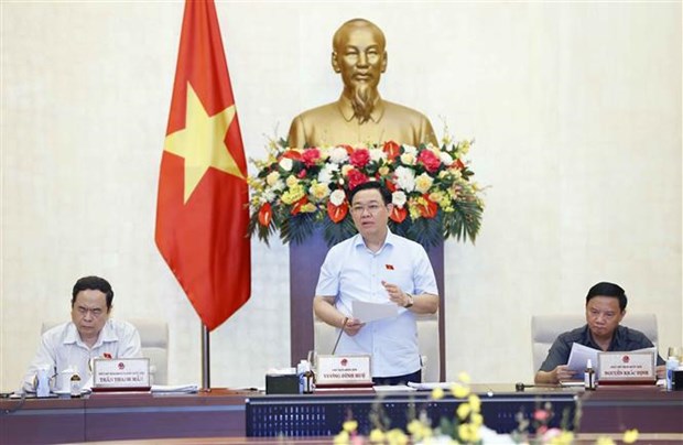Comite Permanente del Parlamento de Vietnam celebra reunion extraordinaria hinh anh 1