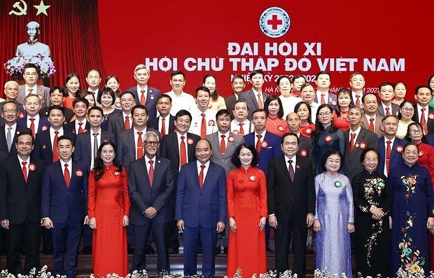 Inauguran XI Congreso Nacional de la Cruz Roja de Vietnam hinh anh 1