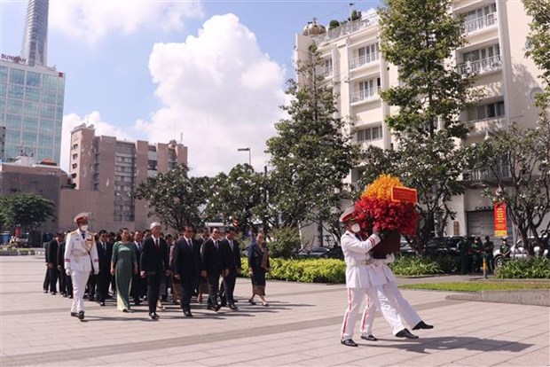 Ciudad Ho Chi Minh celebra evento solemne para conmemorar relaciones Vietnam-Laos hinh anh 4
