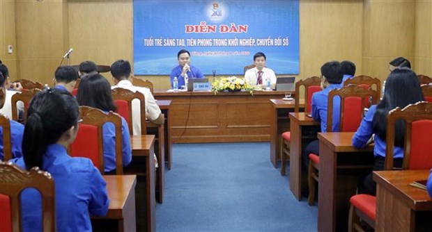 Provincia vietnamita Bac Giang promueve papel de jovenes en impulso de transformacion digital hinh anh 1