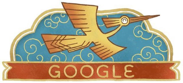 Google Doodle celebra el Dia Nacional de Vietnam con la imagen de un pajaro mitico hinh anh 1