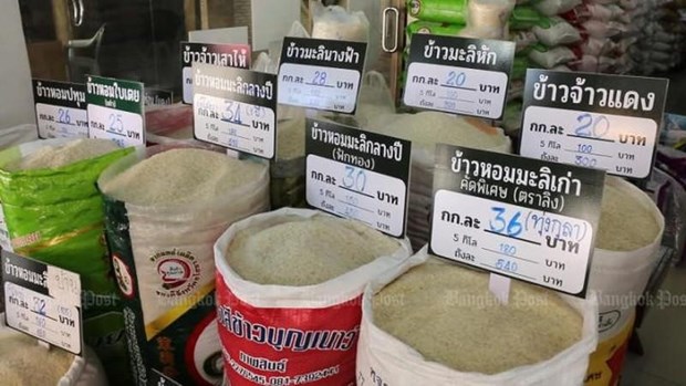 Tailandia y Vietnam colaboraran para aumentar precio de arroz en mercado mundial hinh anh 1