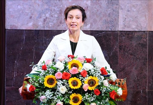 Conmemoran aniversario 35 de Resolucion de la UNESCO en honor a Presidente Ho Chi Minh hinh anh 1