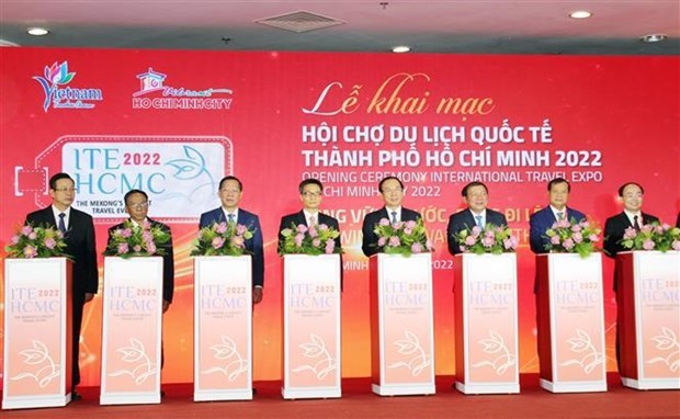 Inauguran XVI Feria Internacional de Turismo de Ciudad Ho Chi Minh hinh anh 1