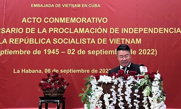 Celebran Dia Nacional de Vietnam en Cuba hinh anh 2