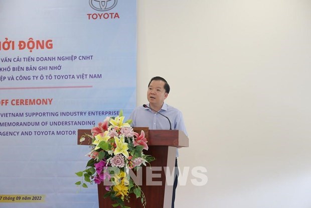 Toyota Vietnam lanza programa de consultoria para firmas de industria auxiliar hinh anh 1