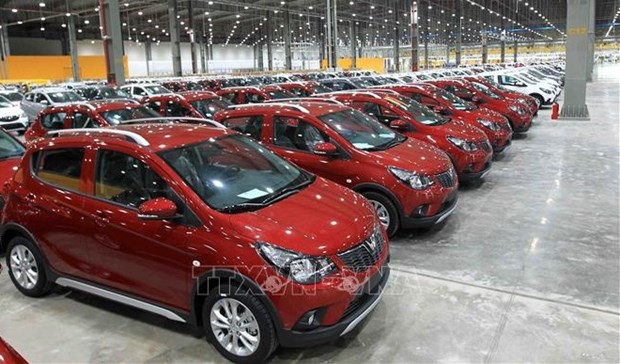 Crecen ventas de automoviles en Vietnam en agosto hinh anh 1
