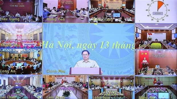Primer Ministro de Vietnam traza tareas siguientes para lucha contra COVID-19 hinh anh 1