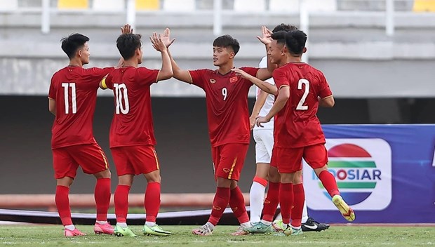 Vietnam consigue victoria en Copa asiatica de futbol sub-20 hinh anh 1