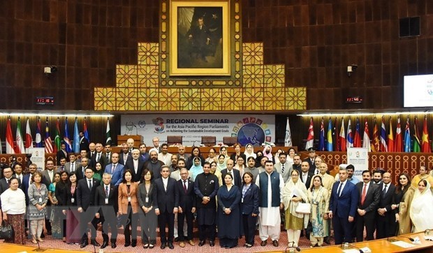 Participa Vietnam en reunion parlamentaria Asia-Pacifico sobre objetivos SDG en Pakistan hinh anh 2