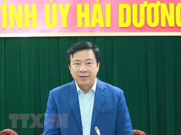 Buro Politico impone medida disciplinaria al Comite partidista de la provincia de Hai Duong hinh anh 1