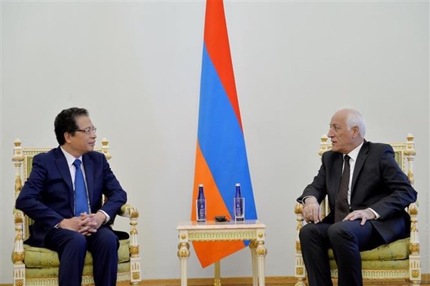 Intensifican lazos tradicionales Armenia deseo de intensificar lazos con Vietnam hinh anh 1