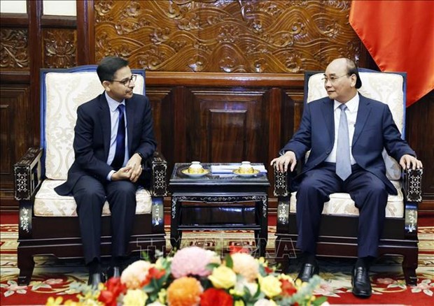 Vietnam siempre concede importancia a lazos con la India, afirma presidente hinh anh 1