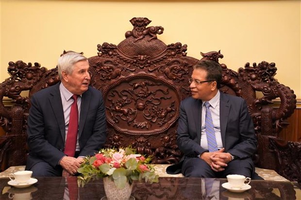 Embajador vietnamita en Rusia propone nuevos campos de cooperacion hinh anh 1