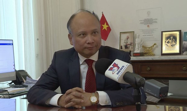 Agencias representativas vietnamitas en Francia contribuyen a la diplomacia economica hinh anh 1