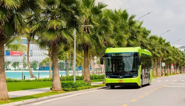 Hanoi necesita fondo millonario para convertir flota completa de sus autobuses en electricos hinh anh 1